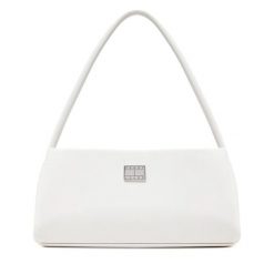 Torebka Tommy Jeans. Białe torebki klasyczne damskie Tommy Jeans, z jeansu, bez dodatków. Za 249.99 zł.