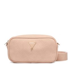 Torebka Guess. Czerwone listonoszki damskie Guess, z aplikacjami, bez dodatków. Za 284.99 zł.
