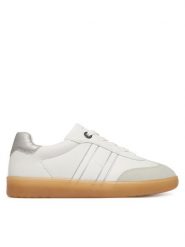 Tommy Hilfiger Sneakersy T3A9-34242-1269X025 S Biały. Białe buty sportowe dziewczęce Tommy Hilfiger, bez wzorów, ze skóry, bez zapięcia. Za 379.99 zł.