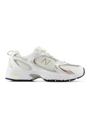 New Balance Sneakersy "530" w kolorze białym rozmiar: 45. Białe obuwie sportowe damskie New Balance, z materiału, bez zapięcia. Za 431.45 zł.