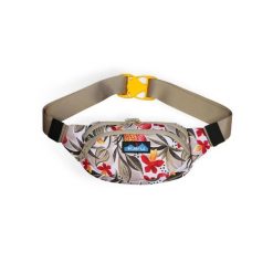 Nerka Kavu Spectator - tropifloral. Fioletowe nerki i saszetki damskie KAVU, bez wzorów. Za 96.99 zł.