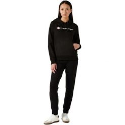 Bluza Z Kapturem Z Kangurką Dla Kobiet. Białe bluzy damskie Champion, l, bez wzorów, z bawełny, z kapturem. Za 356.99 zł.