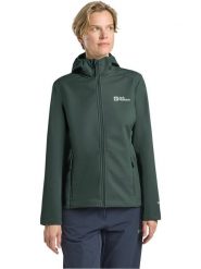Jack Wolfskin Kurtka softshellowa w kolorze zielonym rozmiar: XL. Zielone kurtki sportowe damskie Jack Wolfskin, xl, bez wzorów, bez kaptura. Za 304.95 zł.