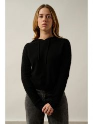 AUTHENTIC CASHMERE Kaszmirowy sweter "Svalinna" w kolorze czarnym rozmiar: XL. Czarne swetry klasyczne damskie AUTHENTIC CASHMERE, xl, z kaszmiru, bez kołnierzyka. Za 413.99 zł.