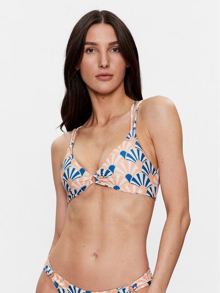 Volcom Góra od bikini Shell Yeah O1012307 Pomarańczowy. Brązowe bikini Volcom, bez wzorów, z syntetyku. Za 179.99 zł.