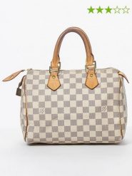 Louis Vuitton Torebka w kolorze biało-szarym - 25 x 15 x 19 cm rozmiar: onesize. Białe torebki klasyczne damskie Louis Vuitton, z materiału, bez dodatków. Za 4,045.99 zł.