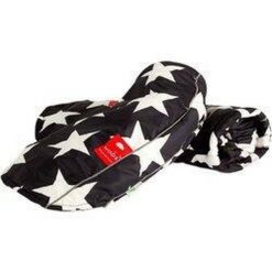 Wobs HandMof Stars Czarny/Biały. Czarne rękawiczki damskie WOBS, bez wzorów. Za 343.50 zł.