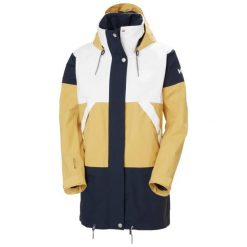 Damska kurtka wodoodporna Helly Hansen Koster All-Weather. Brązowe kurtki damskie Helly Hansen, l, bez wzorów, z nylonu, bez kaptura. Za 884.50 zł.