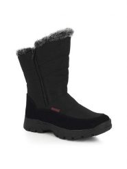Kimberfeel Kozaki zimowe "Betina" w kolorze czarnym rozmiar: 37. Czarne kozaki damskie Kimberfeel, na zimę, z materiału, bez obcasa, bez zapięcia. Za 246.53 zł.