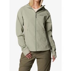 Kurtka softshell damska Columbia Sweet As III Hooded Softshell. Zielone kurtki damskie Columbia, bez wzorów, z softshellu, bez kaptura. Za 312.89 zł.