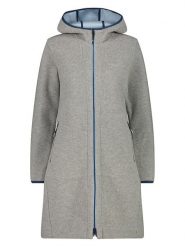 CMP Płaszcz w kolorze szarym rozmiar: 42. Szare płaszcze damskie CMP, bez wzorów, z syntetyku, bez kaptura. Za 415.31 zł.