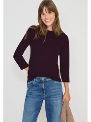 Cecil Koszulka w kolorze fioletowym rozmiar: XL. Różowe koszulki damskie Cecil, xl, bez wzorów, z bawełny, bez kołnierzyka, bez ramiączek. Za 74.28 zł.