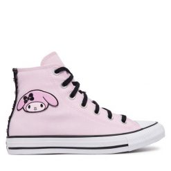 Trampki Converse. Czerwone trampki damskie Converse, bez wzorów, bez zapięcia. Za 399.99 zł.