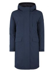 Elkline Parka zimowa "Berlin" w kolorze granatowym rozmiar: 40. Niebieskie parki damskie elkline, na zimę, m, z puchu, bez kaptura. Za 944.42 zł.