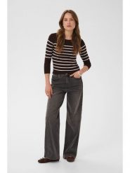 Kaffe Sweter w kolorze brązowym rozmiar: XL. Brązowe swetry klasyczne damskie Kaffe, xl, bez kołnierzyka. Za 129.95 zł.