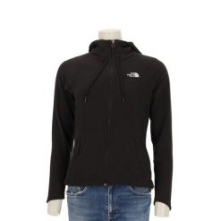 Second life - The North Face polar damska kurtka - Jak nowy. Czarne kurtki sportowe damskie The North Face, l, bez wzorów, z materiału, bez kaptura. Za 170.36 zł.