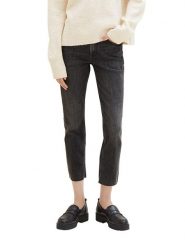 Tom Tailor Dżinsy - Slim fit - w kolorze czarnym rozmiar: W26. Czarne jeansy damskie Tom Tailor. Za 52.67 zł.