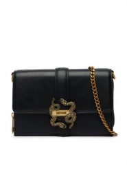 Just Cavalli Torebka 80RA5PA6 ZSA89 Czarny. Czarne torebki wieczorowe damskie Just Cavalli, bez wzorów, ze skóry, bez dodatków. Za 660.99 zł.