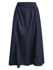 Milano Italy Spódnica w kolorze granatowym rozmiar: 42. Niebieskie spódnice damskie Milano Italy, bez wzorów, z bawełny, maxi. Za 173.99 zł.