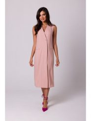 Be Wear Sukienka w kolorze jasnoróżowym rozmiar: M. Różowe sukienki damskie Be Wear, bez wzorów, bez ramiączek. Za 185.32 zł.