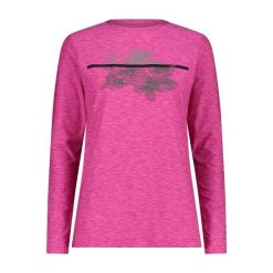 Koszulka damska turystyczna CMP 33N2226. Czerwone koszulki sportowe damskie CMP, xs, bez wzorów, bez ramiączek. Za 209.00 zł.