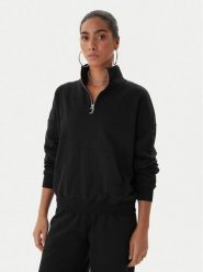 Juicy Couture Bluza Castella JCWAS225319 Czarny Oversize. Czarne bluzy damskie Juicy Couture, xxs, bez wzorów, z bawełny, bez kaptura. Za 239.99 zł.