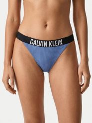 Calvin Klein Swimwear Dół od bikini LV00Q61213 Niebieski. Niebieskie bikini Calvin Klein Swimwear, bez wzorów, z syntetyku. Za 209.99 zł.