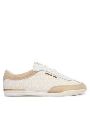 MICHAEL Michael Kors Sneakersy 43T6NOFS1B Beżowy. Brązowe obuwie sportowe damskie MICHAEL Michael Kors, ze skóry, bez zapięcia. Za 699.99 zł.