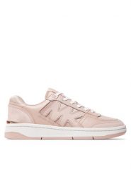 MICHAEL Michael Kors Sneakersy Rebel Lace Up 43S4RLFS2L Różowy. Czerwone obuwie sportowe damskie MICHAEL Michael Kors, ze skóry, bez zapięcia. Za 479.99 zł.