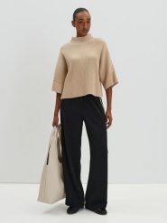 Someday Sweter "Talja" w kolorze jasnobrązowym rozmiar: M. Brązowe swetry klasyczne damskie someday., m, z wełny, bez kołnierzyka. Za 173.99 zł.