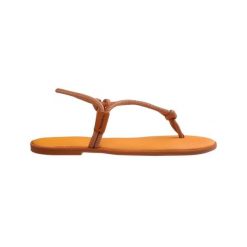 Sandały damskie Havaianas Una Acai. Żółte sandały damskie Havaianas, bez wzorów, bez obcasa, na płaskiej podeszwie, bez zapięcia. Za 167.50 zł.