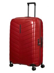 Samsonite Walizka w kolorze czerwonym - 55 x 81 x 32 cm rozmiar: onesize. Czerwone walizki Samsonite, bez wzorów, z materiału. Za 1,186.03 zł.