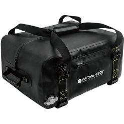 VACme-TECH Wodoodporna torba podróżna 55L. Czarne torby podróżne TWISTBOXES, bez wzorów, z materiału. Za 369.00 zł.