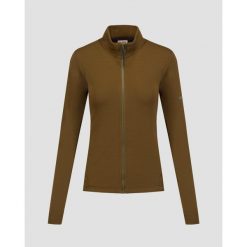 Bluza damska Dolomite Latemar Zip Fleece. Zielone bluzy damskie Dolomite, bez wzorów, bez kaptura. Za 769.99 zł.