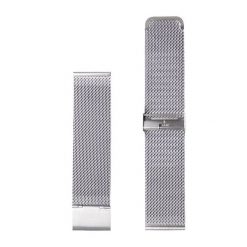 Pasek do zegarka Watchmark Srebrny mesh 22 mm. Szare zegarki damskie WATCHMARK, srebrne. Za 40.00 zł.