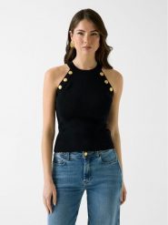 Guess Sweter G6GR10 Z0625 Czarny Regular Fit. Czarne swetry klasyczne damskie Guess, s, z syntetyku, bez kołnierzyka. Za 519.99 zł.