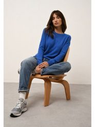 Just Cashmere Kaszmirowy sweter "Helen" w kolorze niebieskim rozmiar: XXL. Niebieskie swetry klasyczne damskie Just Cashmere, xxl, z kaszmiru, bez kołnierzyka. Za 360.17 zł.