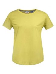 DOLOMITE Koszulka "Pelmo DRI" w kolorze żółtym rozmiar: XXL. Żółte koszulki damskie Dolomite, xxl, bez wzorów, z bawełny, bez kołnierzyka, bez ramiączek. Za 78.66 zł.