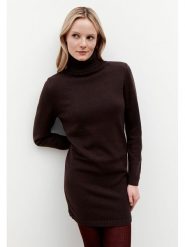 More & More Sukienka dzianinowa w kolorze ciemnobrązowym rozmiar: 36. Brązowe sukienki damskie More & More, bez wzorów, z dzianiny, bez ramiączek. Za 248.95 zł.