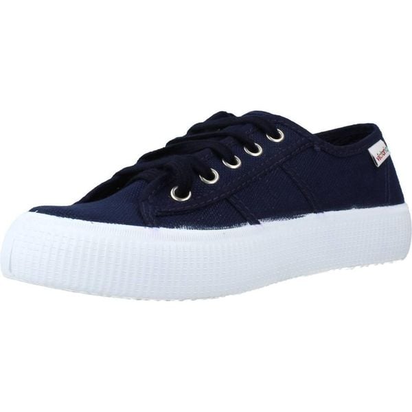 Buty VICTORIA 107303 Niebieski. Niebieskie obuwie trekkingowe damskie Victoria, z tkaniny, bez zapięcia. Za 112.99 zł.