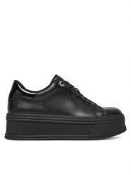 Liu Jo Sneakersy Selma 16 BF5039 PX532 Czarny. Czarne obuwie sportowe damskie Liu Jo, ze skóry, bez zapięcia. Za 529.99 zł.