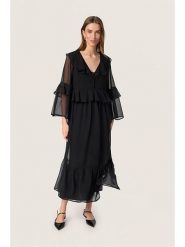 Soaked in Luxury Sukienka w kolorze czarnym rozmiar: XL. Czarne sukienki damskie Soaked in Luxury, bez wzorów, bez ramiączek. Za 165.99 zł.