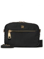 Steve Madden Torebka Bbanks SM13001126 Czarny. Czarne listonoszki damskie Steve Madden, bez wzorów, ze skóry, bez dodatków. Za 399.99 zł.