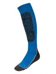 Skarpety narciarskie VOLKL SKI PRO. Niebieskie skarpetki damskie Völkl, bez wzorów, z elastanu. Za 55.00 zł.