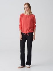 OPUS Bluzka "Forti" w kolorze czerwonym rozmiar: 38. Czerwone bluzki damskie Opus, bez wzorów, bez kołnierzyka, bez ramiączek. Za 154.07 zł.