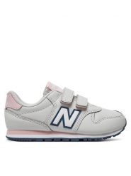 New Balance Sneakersy PV500FGP Szary. Szare buty sportowe dziewczęce New Balance, ze skóry, bez zapięcia. Za 169.99 zł.