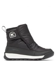 Sorel Śniegowce Whitney™II Plus Bootie Wp 2101341010 Czarny. Czarne buty zimowe chłopięce Sorel, z materiału, bez zapięcia. Za 319.99 zł.