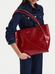 MEXX Torebka CEO-MEXX-L-002-10 Czerwony. Czerwone shopper bag Mexx, bez wzorów, ze skóry, bez dodatków. Za 229.99 zł.