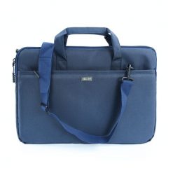 Torba na laptop materiałowa Solier SM01 Venga niebieska. Niebieskie torby na laptopa Solier, bez wzorów, z materiału. Za 69.00 zł.