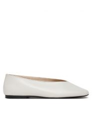 Calvin Klein Baleriny HW0HW02441 Beżowy. Brązowe balerinki damskie Calvin Klein, bez wzorów, ze skóry. Za 279.99 zł.